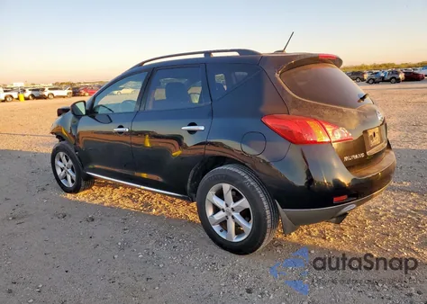 2009 Nissan Murano S z USA, uszkodzony, nr VIN JN8AZ18U89W020230